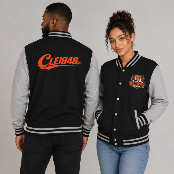 Heavyweight letterman jacket
