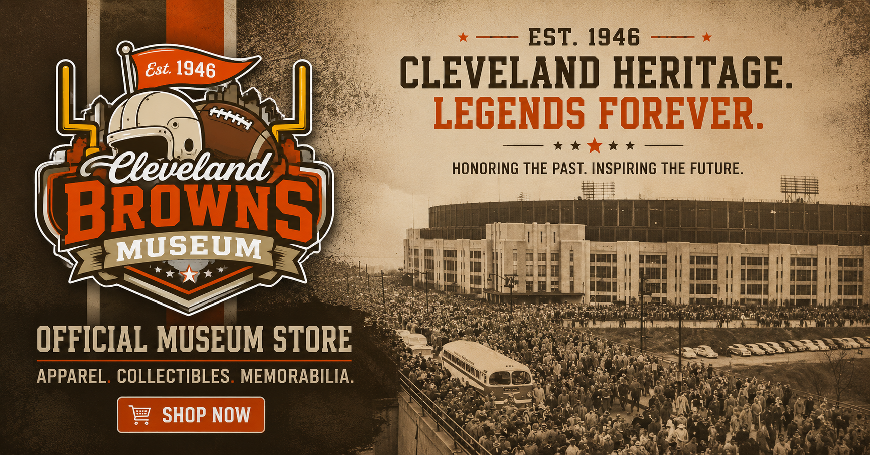 Crowds outside Cleveland Municipal Stadium